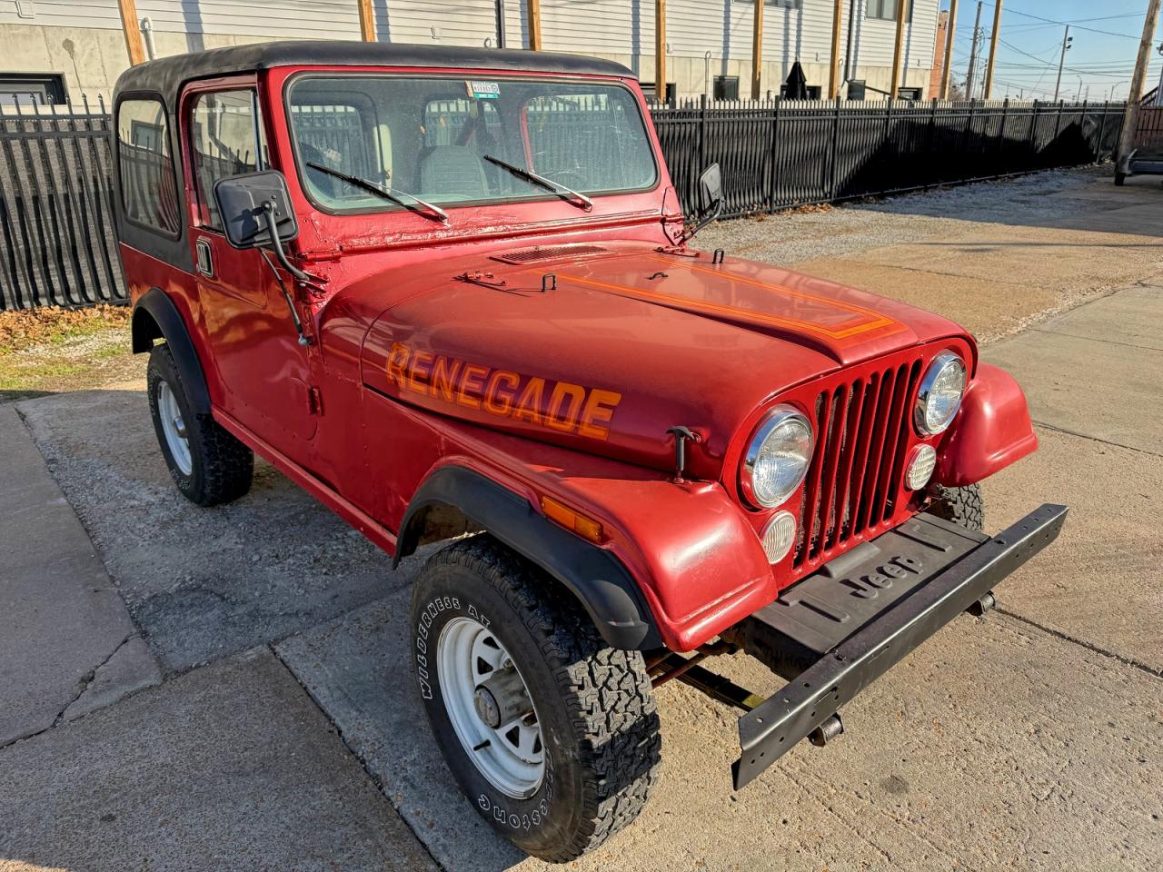 1985 Jeep CJ7, VIN 1JCCF87A1FT034351 — Minor dents and scratches