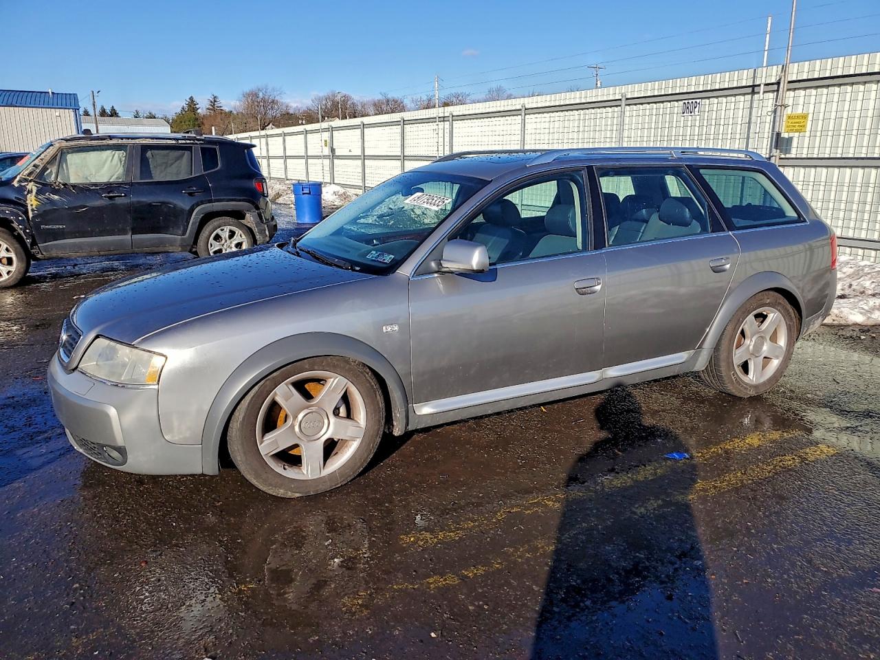 2005 Audi allroad A6 V8, VIN WA1YD54B55N024055 — Днище