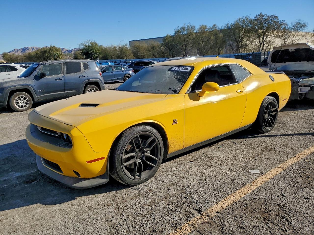 2017 Dodge Challenger R/T Scat Pack, VIN 2C3CDZFJ9HH665187 — Vandalism