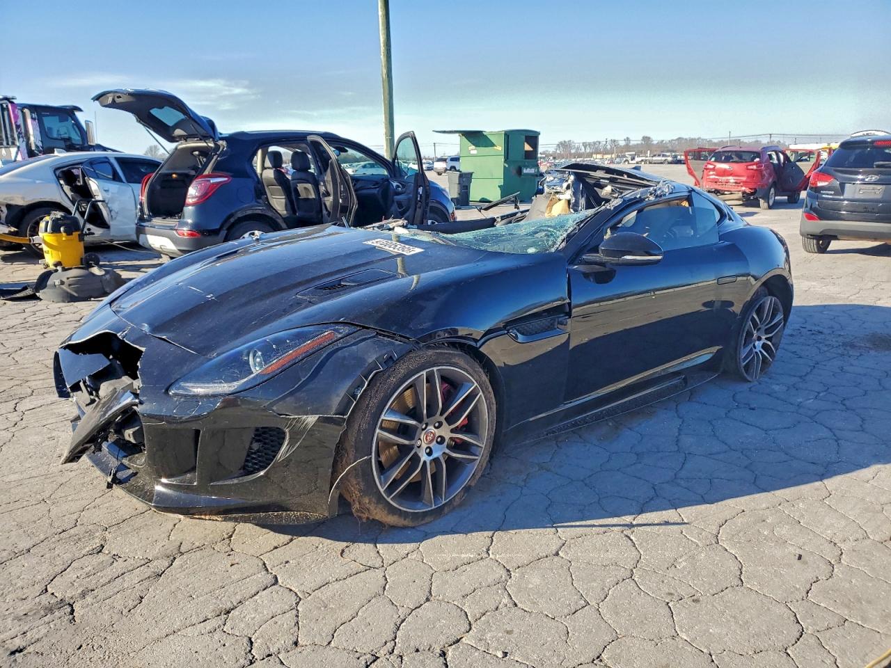 2016 Jaguar F-Type R, VIN SAJWJ6DL8GMK31683 — Roof
