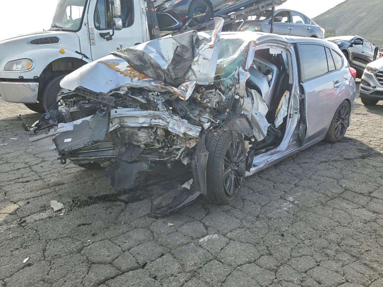2015 Subaru Impreza 2.0i, VIN JF1GPAA67F9321112 — Rollover