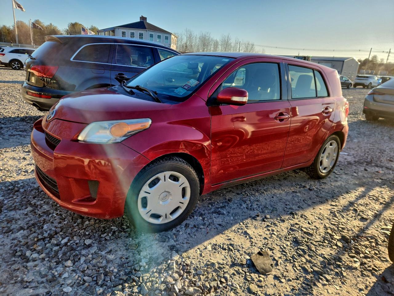 2013 Scion xD 10 Series, VIN JTKKUPB48D1030619 — Rear end