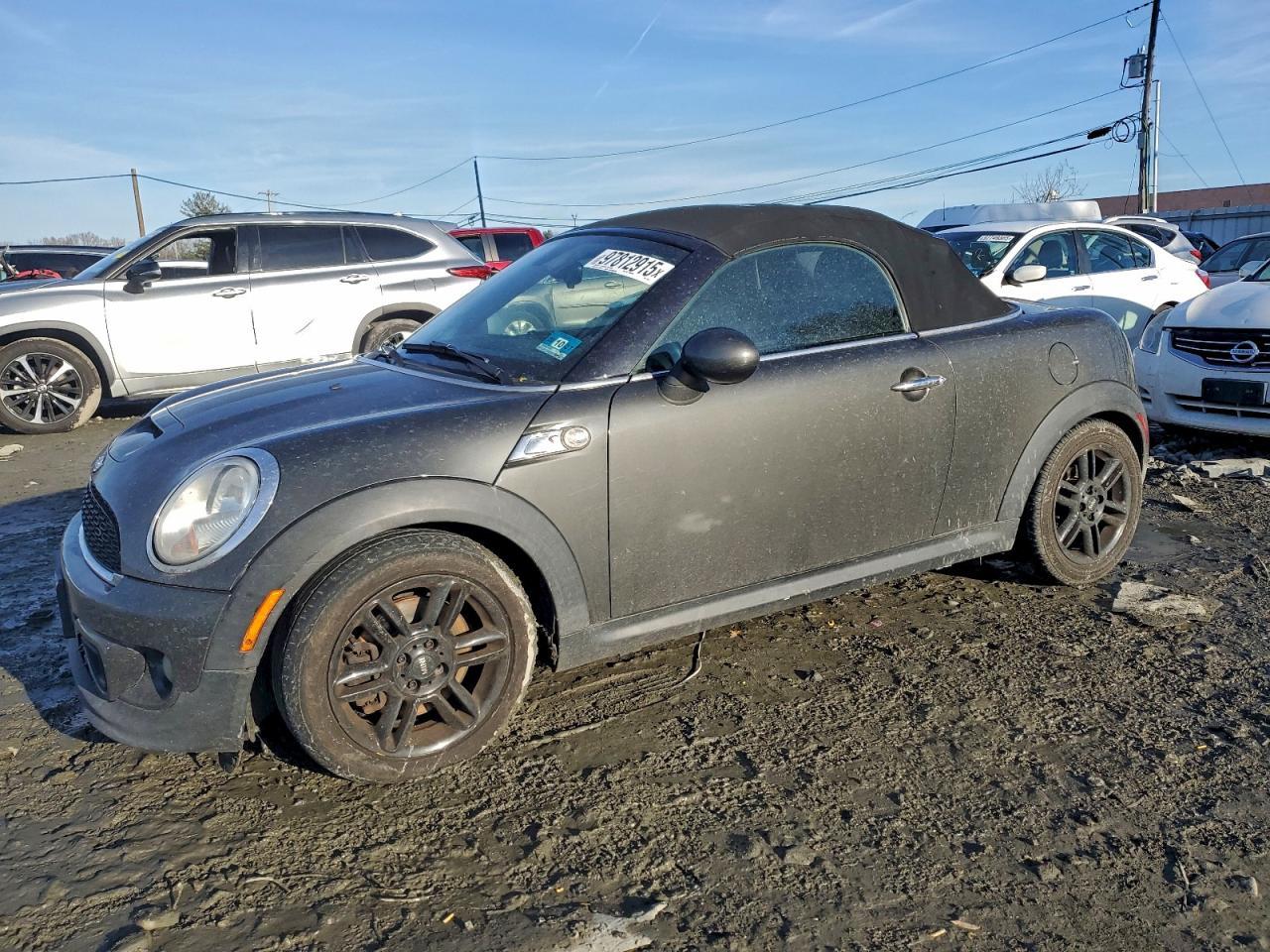 2012 MINI Roadster S, VIN WMWSY3C59CT144897 — Minor dents and scratches