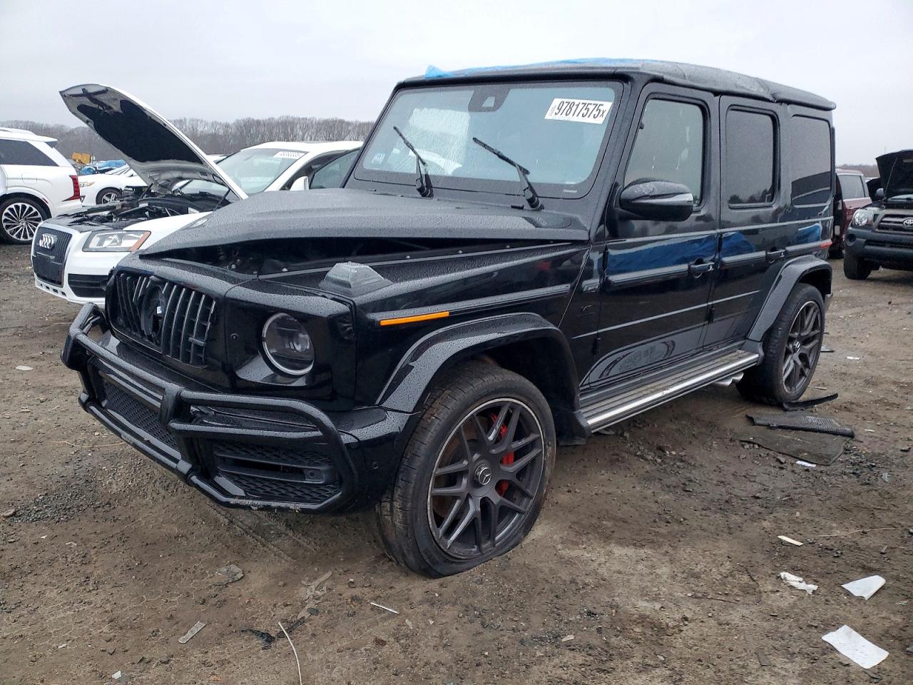 2022 Mercedes-Benz G 63 AMG, VIN W1NYC7HJ8NX441835 — Rollover
