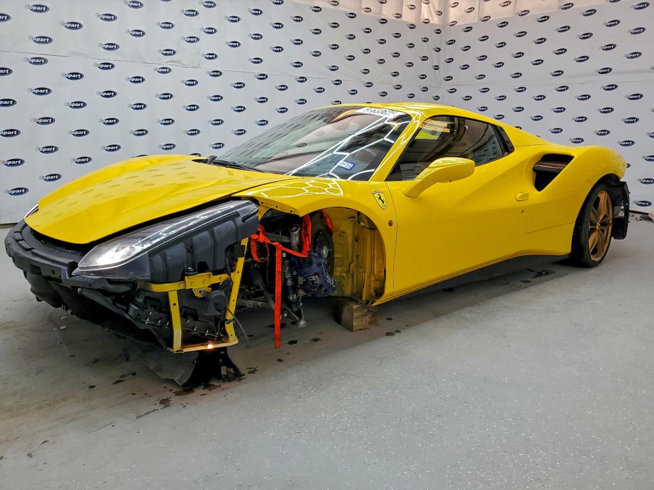 2019 Ferrari 488, VIN ZFF80AMA1K0237970 — Front end