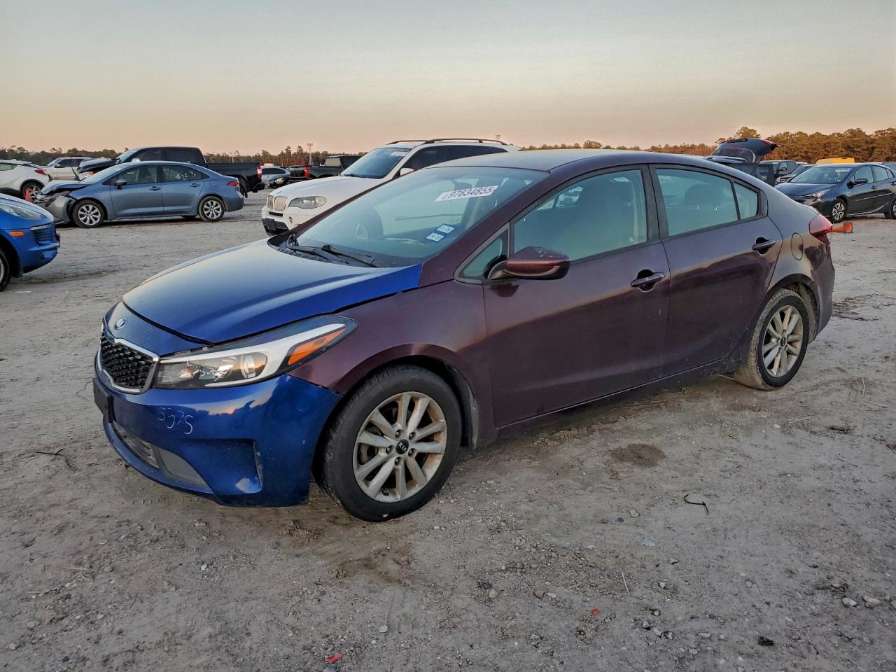 2017 Kia Forte LX, VIN 3KPFL4A78HE080333 — Front end