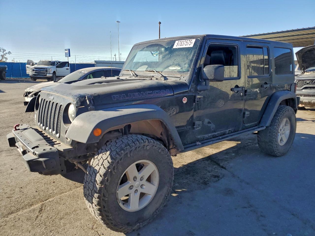 2015 Jeep Wrangler Unlimited Rubicon Hard Rock, VIN 1C4BJWFG3FL721367 — VIN заменён