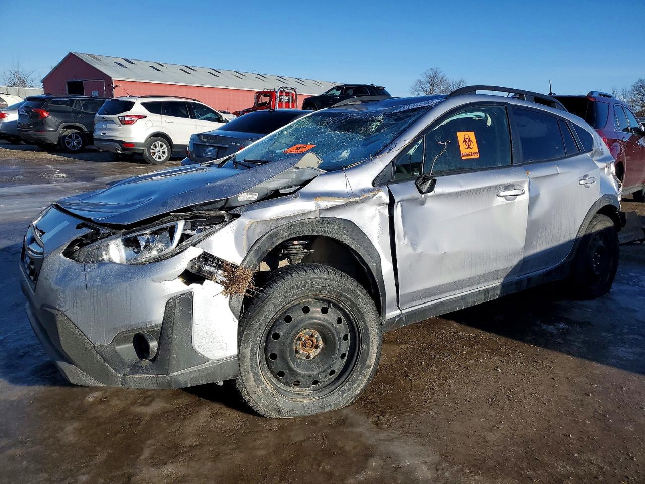 2023 Subaru Crosstrek, VIN JF2GTABC0P8229908 — Undercarriage
