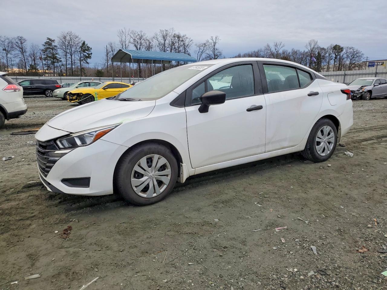 2024 Nissan Versa S, VIN 3N1CN8DV8RL836614 — Frame damage