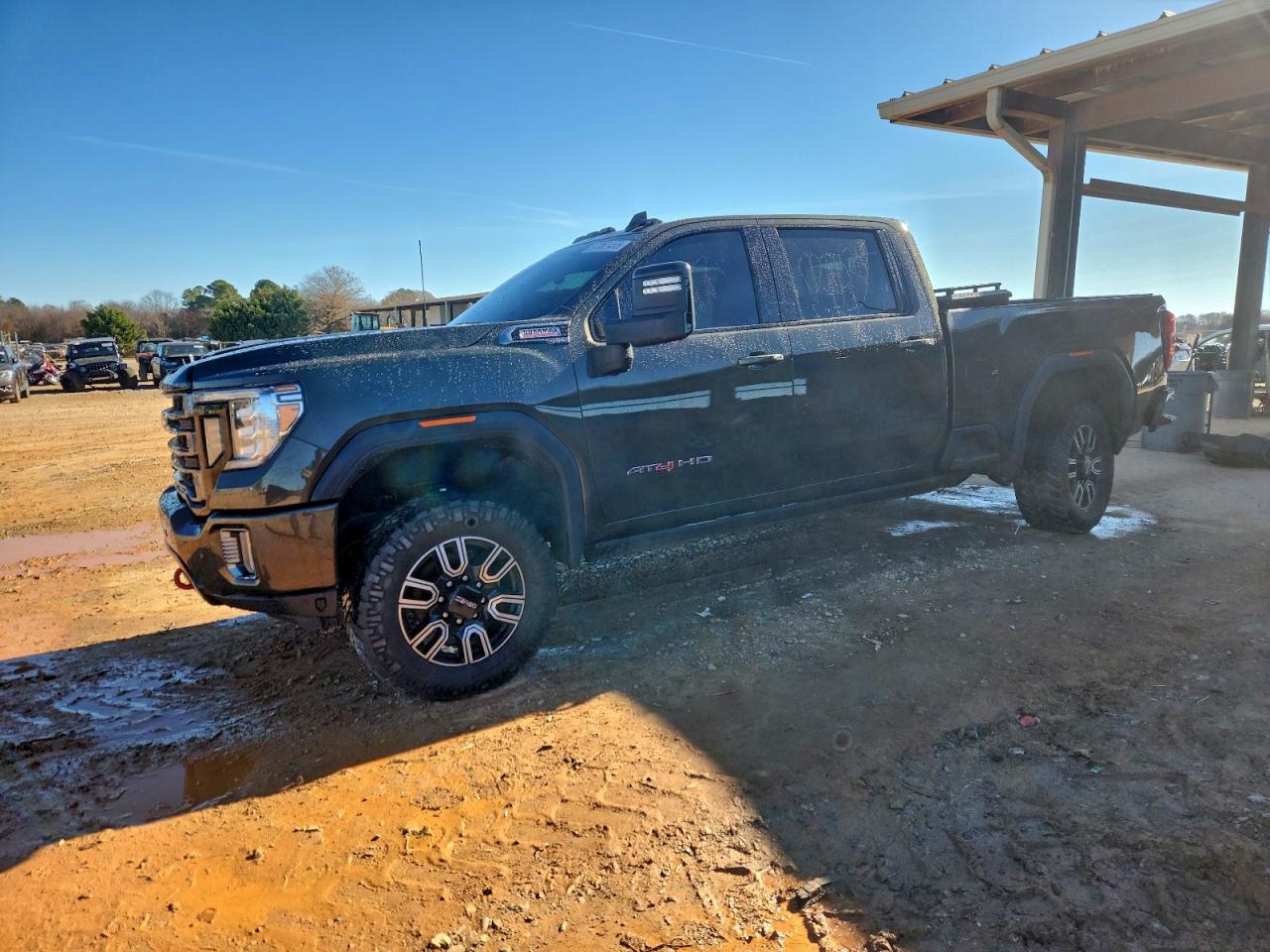 2023 GMC Sierra 2500HD AT4, VIN 1GT49PEY4PF132863 — Rear end
