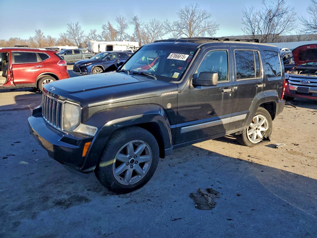 2010 Jeep Liberty Limited, VIN 1J4PN5GK0AW115789 — Зад