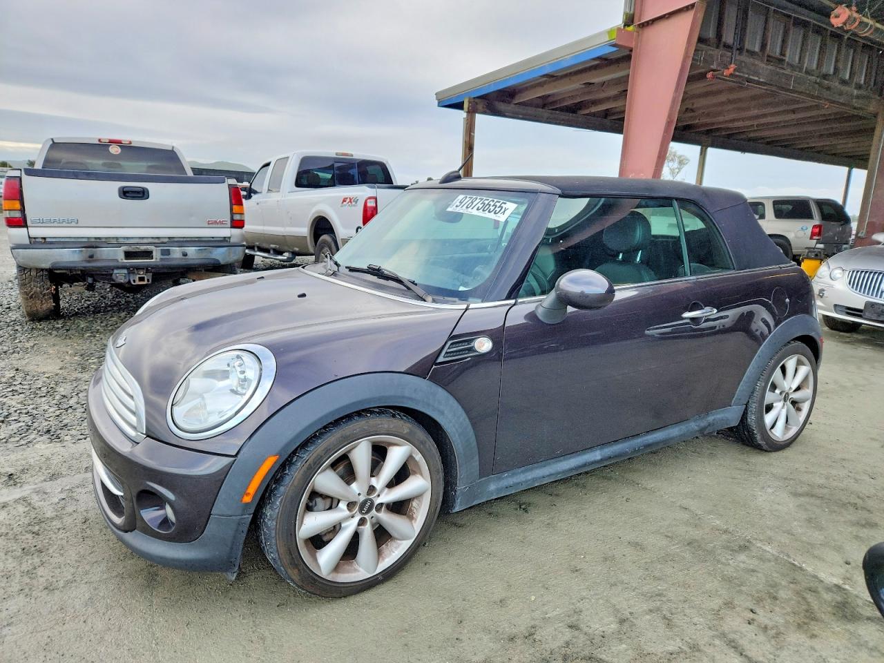 2014 MINI Convertible, VIN WMWZN3C5XET570088 — Vandalism