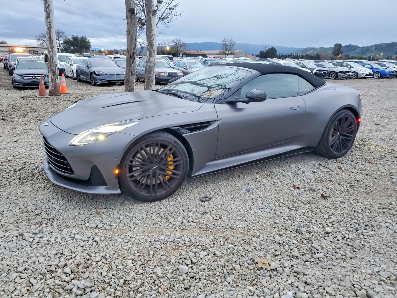 2024 Aston Martin DB12, VIN SCFRMFGW2RGM14329 — Undercarriage