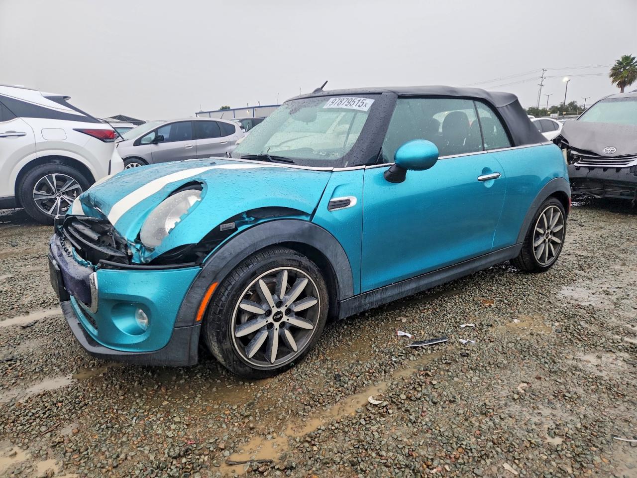 2017 MINI Convertible Cooper, VIN WMWWG5C39H3C20594 — Front end
