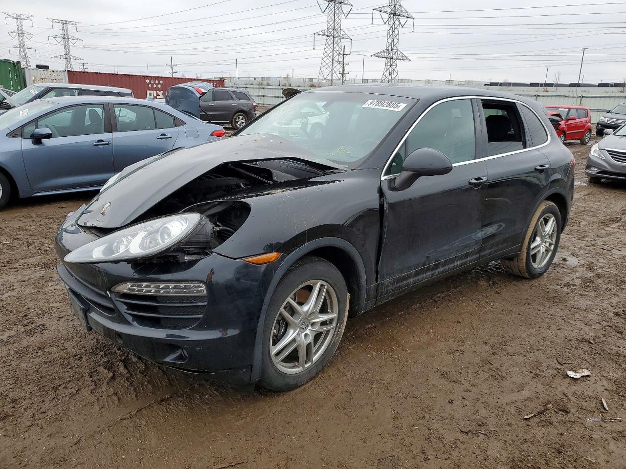 2012 Porsche Cayenne, VIN WP1AA2A24CLA07533 — Front end