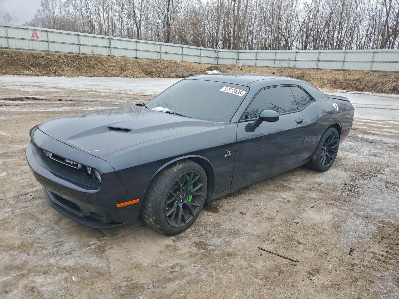 2018 Dodge Challenger R/T Scat Pack, VIN 2C3CDZFJ8JH310033 — Burn