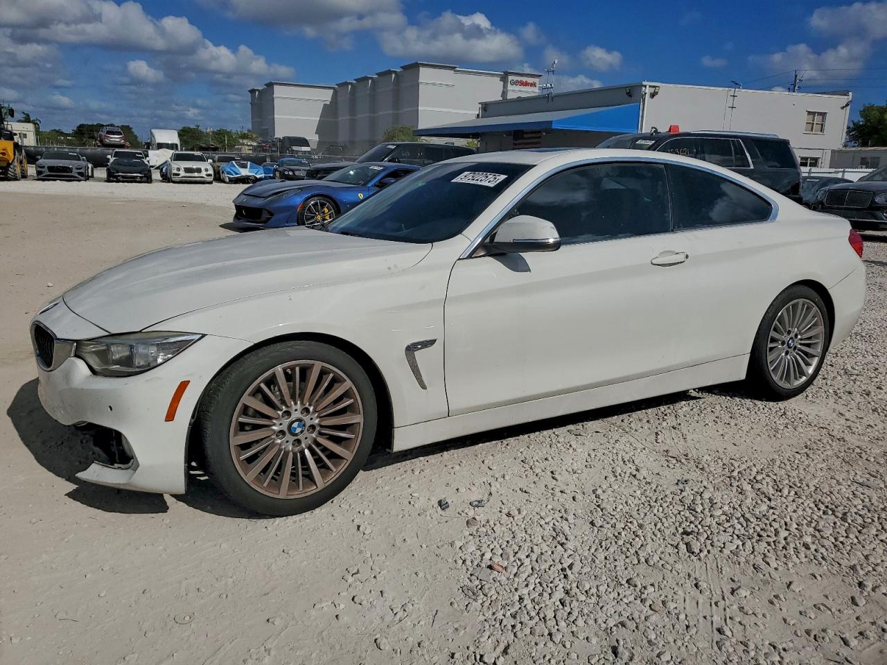 2015 BMW 4 Series 428i, VIN WBA3N3C56FK232880 — Front end