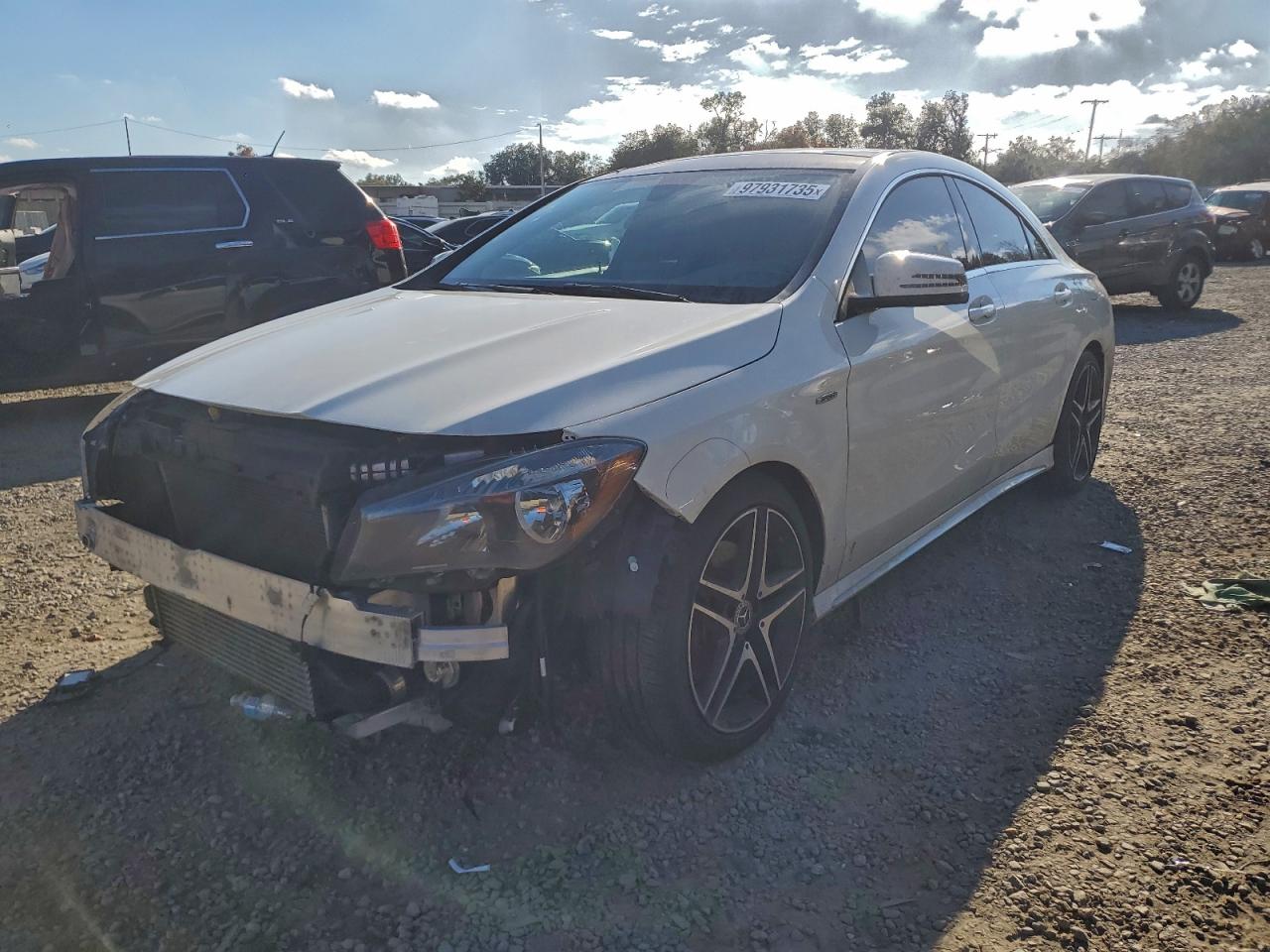 2018 Mercedes-Benz CLA 250, VIN WDDSJ4EB3JN542596 — Front end