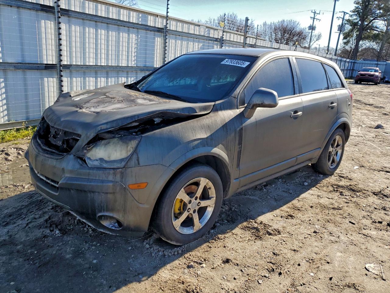 2008 Saturn VUE Green Line, VIN 3GSCL93Z28S701327 — Engine fire