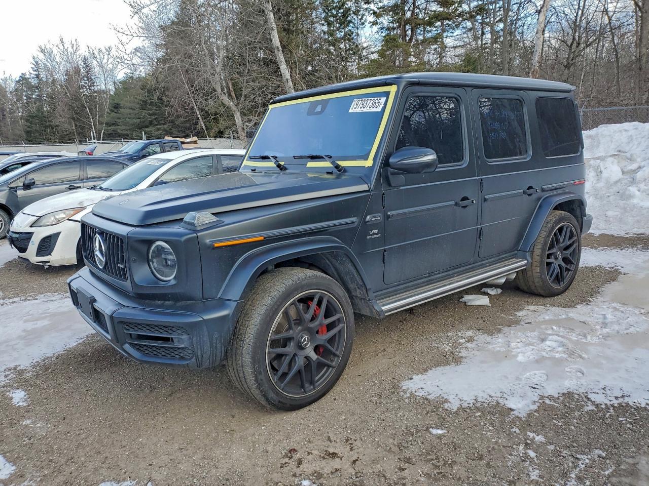 2021 Mercedes-Benz G 63 AMG, VIN W1NYC7HJXMX406230 — Vandalism