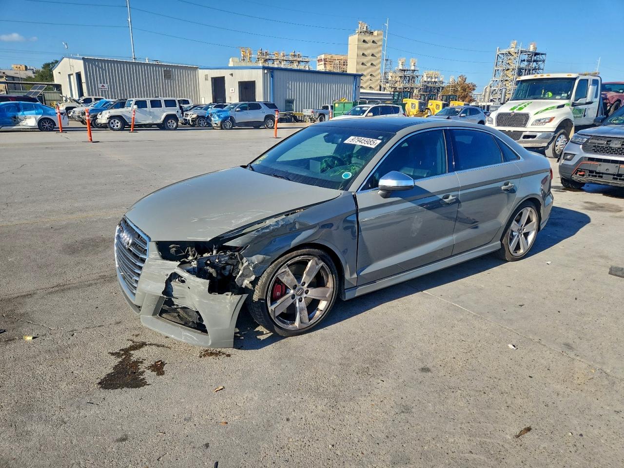 2020 Audi S3 S line Premium, VIN WAUB1GFF0LA001543 — Front end