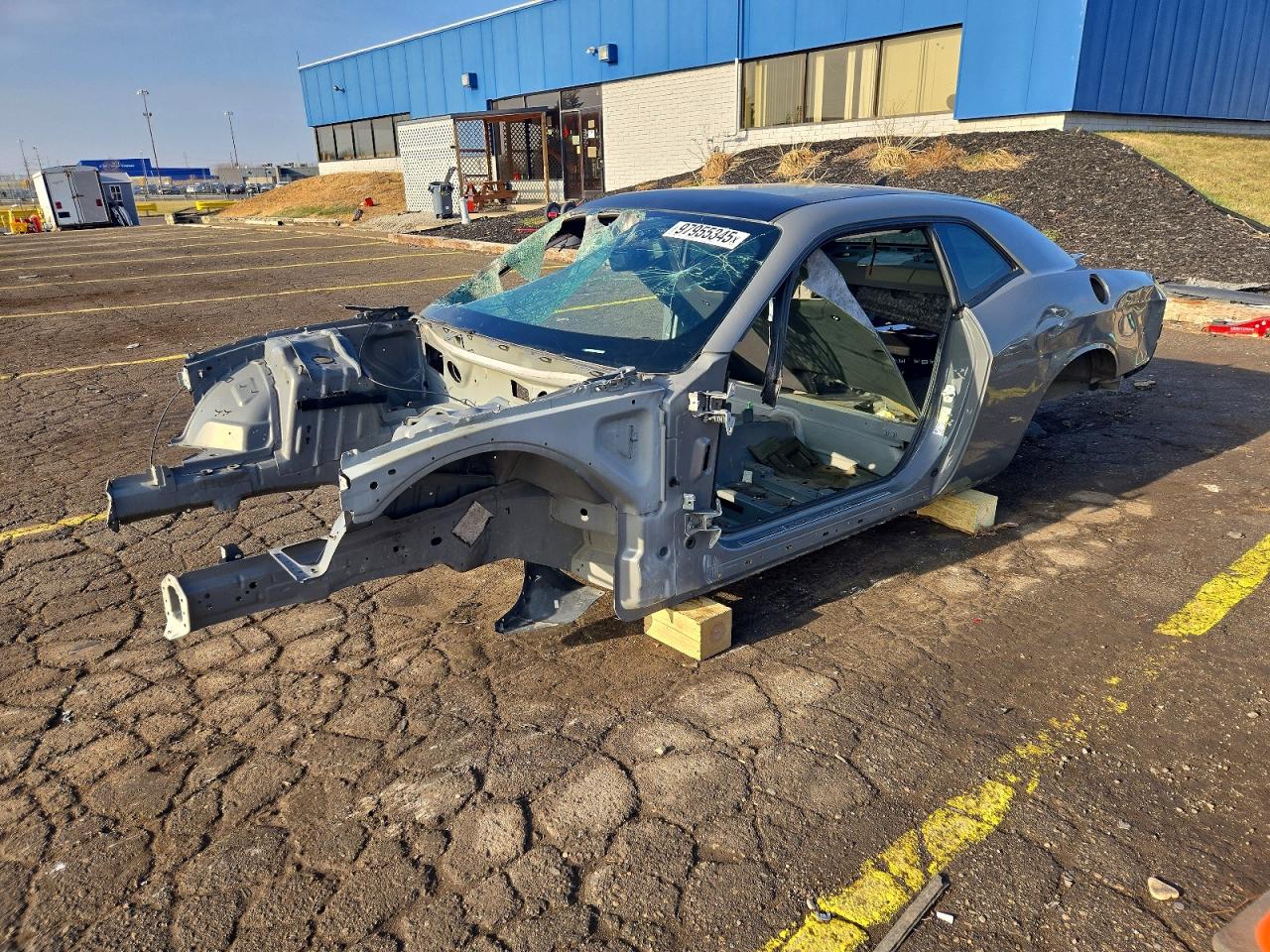 2019 Dodge Challenger R/T Scat Pack, VIN 2C3CDZFJ3KH525644 — Stripped