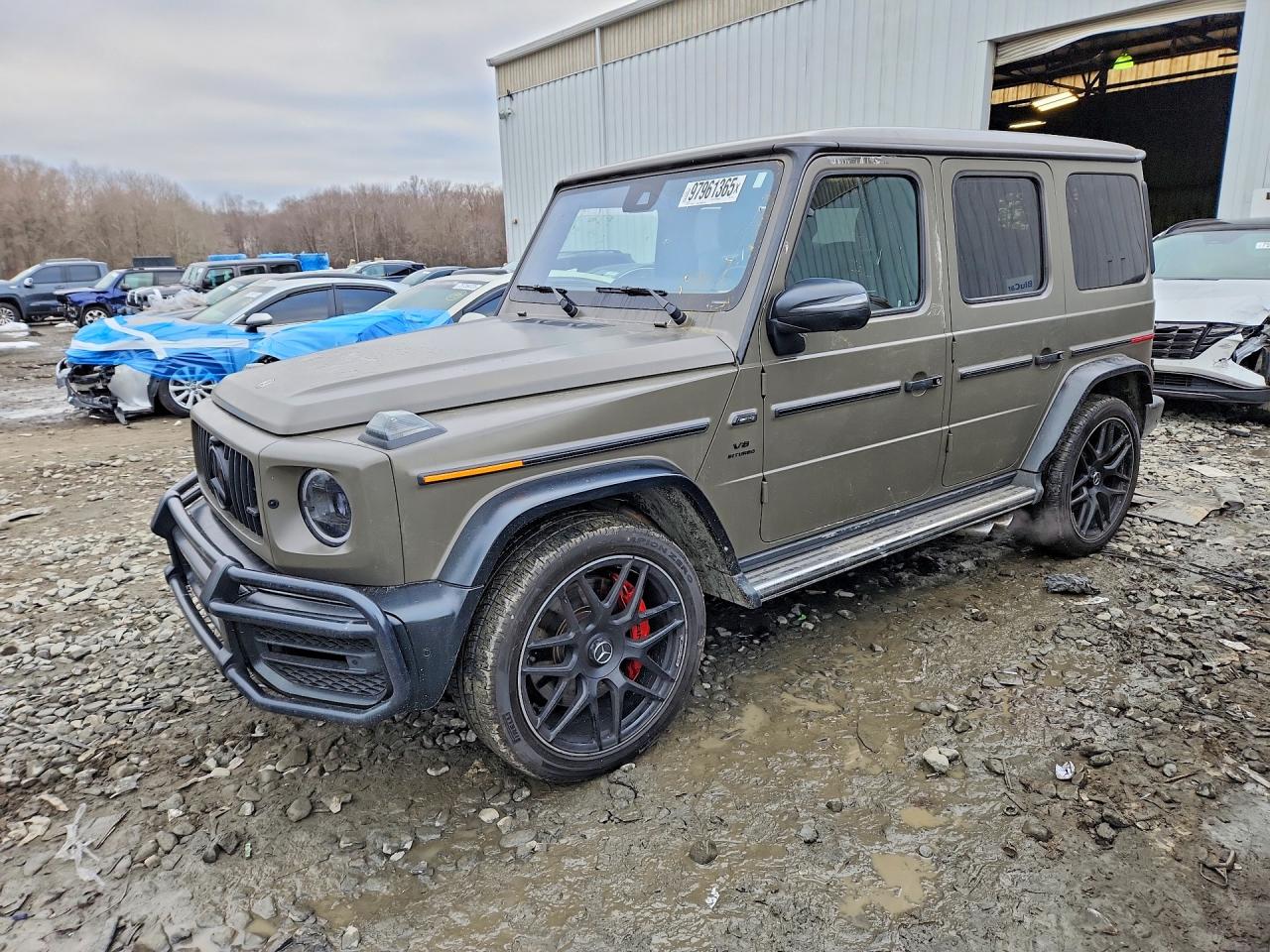 2021 Mercedes-Benz G 63 AMG, VIN W1NYC7HJ5MX410444 — Minor dents and scratches