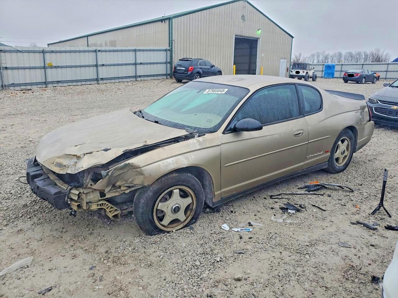 2003 Chevrolet Monte Carlo LS, VIN 2G1WW12E539320084 — Front end