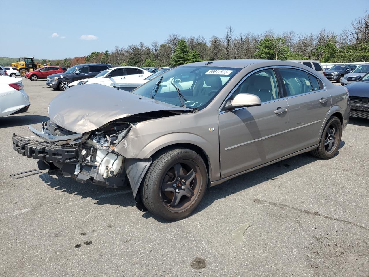 2008 Saturn Aura XE, VIN 1G8ZS57B18F282898 — Front end