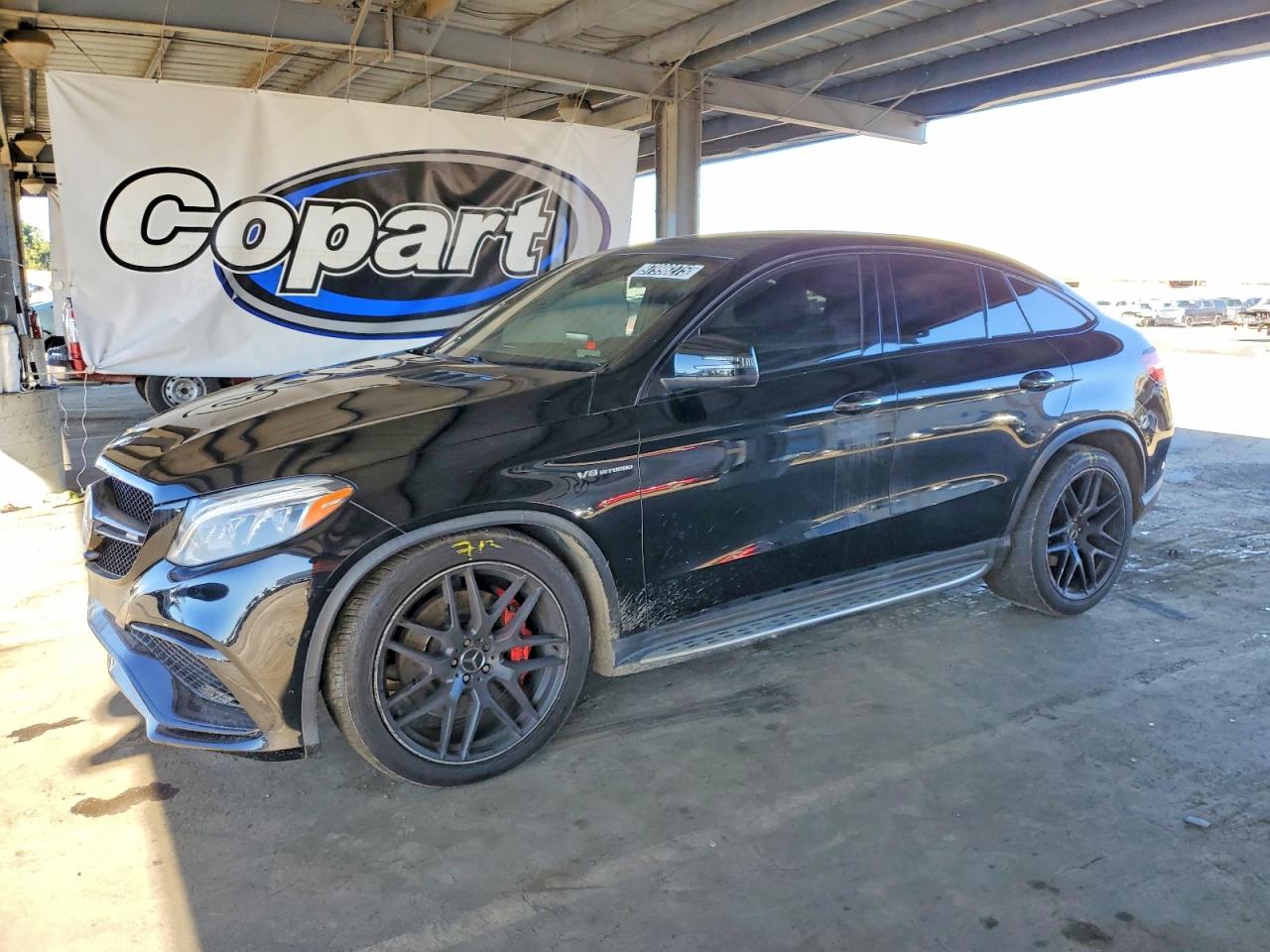 2018 Mercedes-Benz GLE 63 S AMG, VIN 4JGED7FB1JA104869 — Minor dents and scratches