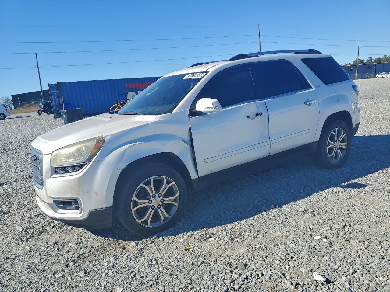 2016 GMC Acadia SLT, VIN 1GKKRRKD2GJ109250 — Перед