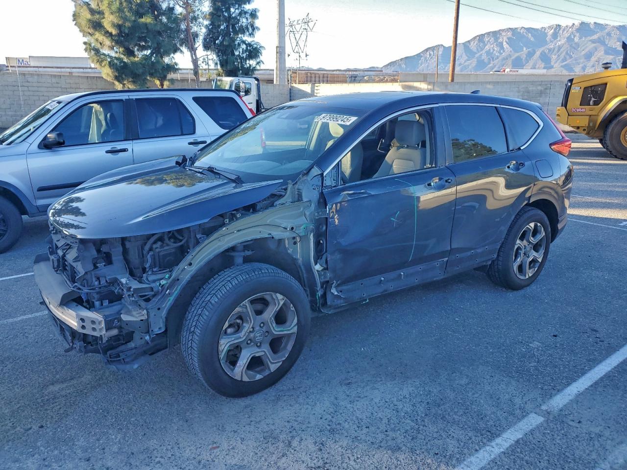 2018 Honda CR-V EX, VIN 7FARW1H5XJE049287 — Rejected repair