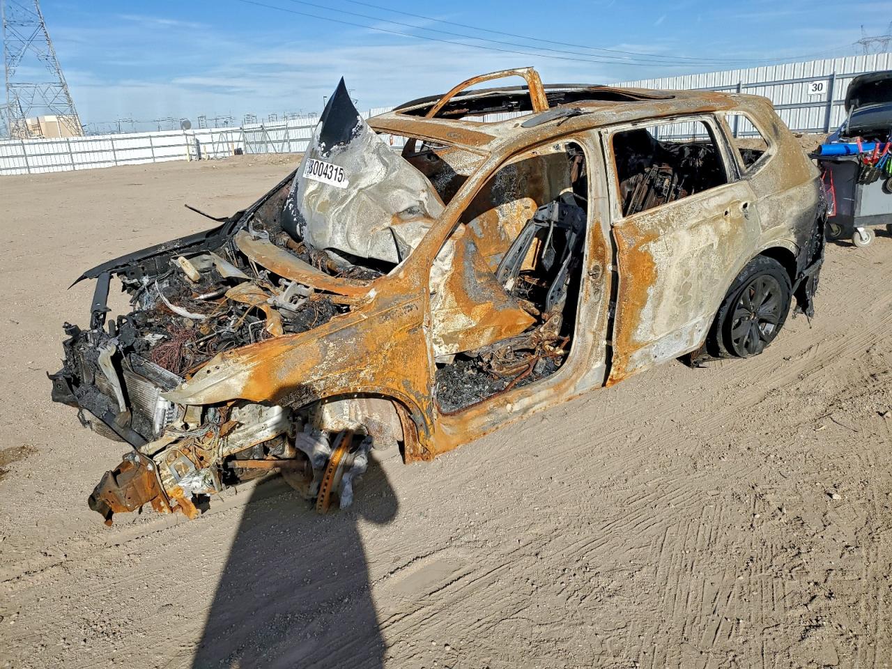2023 Volkswagen Tiguan SE, VIN 3VVMB7AX0PM029751 — Burn