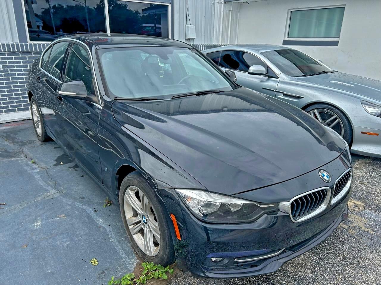2017 BMW 3 Series 330e, VIN WBA8E1C38HA156662 — Prior damage history