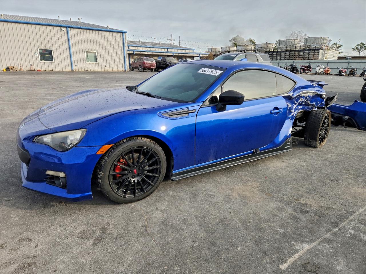 2015 Subaru BRZ Limited, VIN JF1ZCAC19F9600745 — Rear end