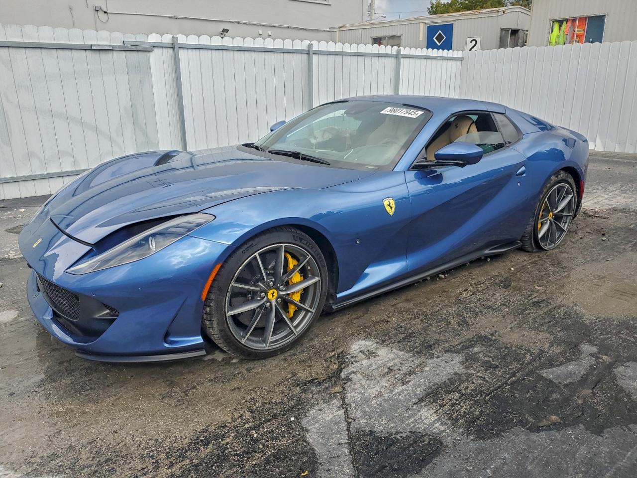 2021 Ferrari 812, VIN ZFF97CMAXM0264857 — Side