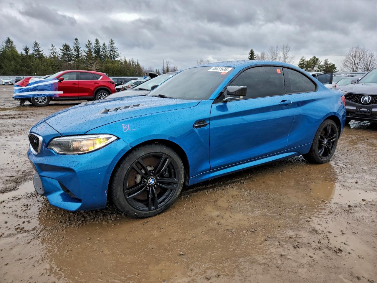 2017 BMW M2, VIN WBS1H9C51HV786441 — Бок