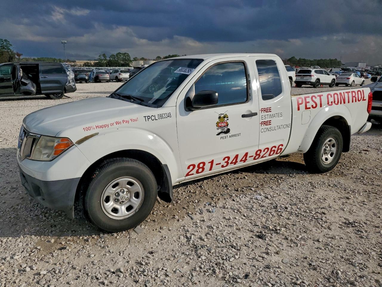 2017 Nissan Frontier S, VIN 1N6BD0CT2HN777035 — Engine fire