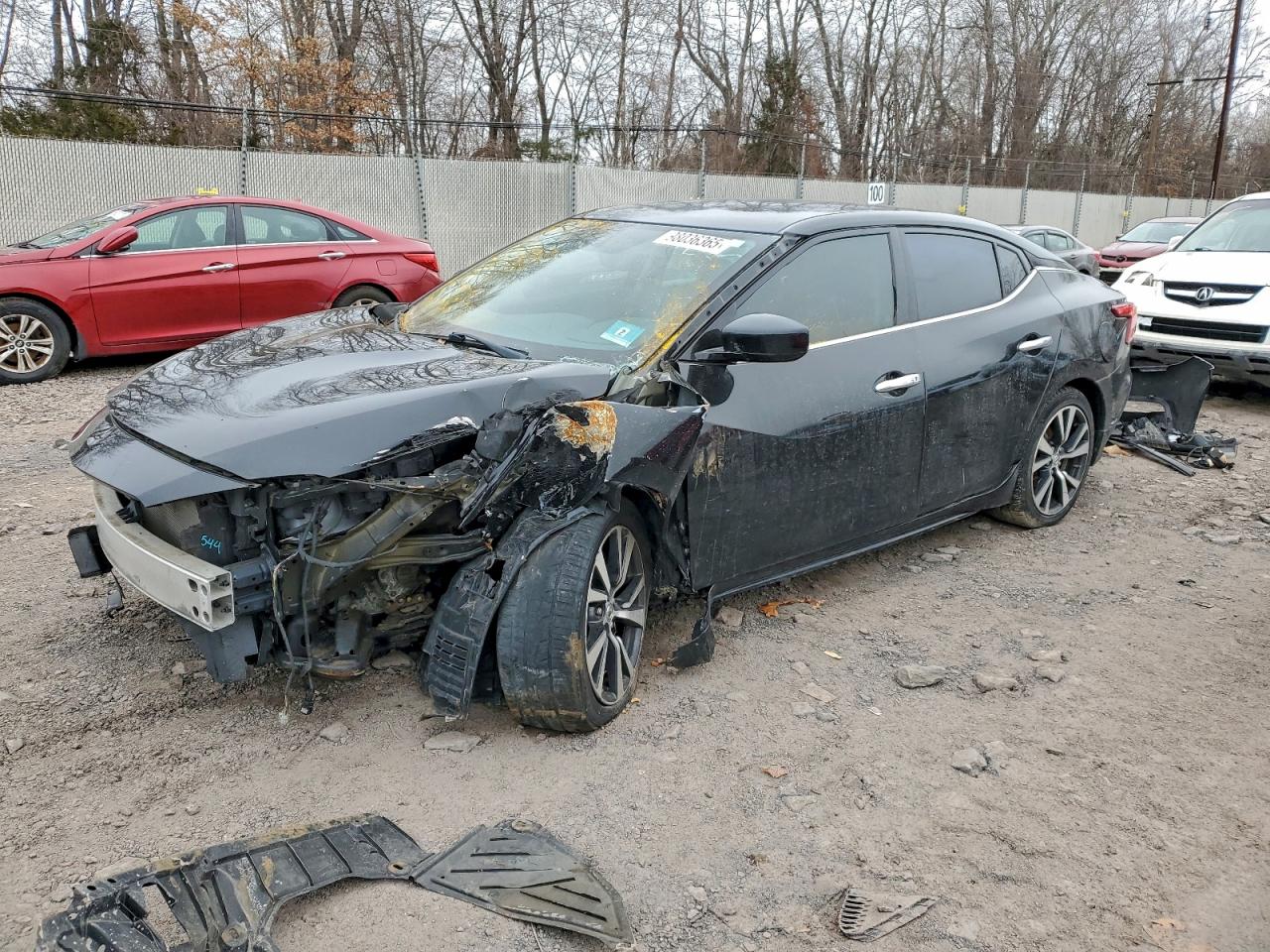 2017 Nissan Maxima Platinum, VIN 1N4AA6AP1HC364251 — Фото с аукциона