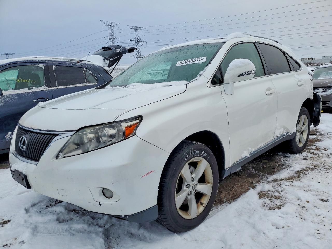 2010 Lexus RX 350, VIN 2T2BK1BA4AC031446 — Auction photo