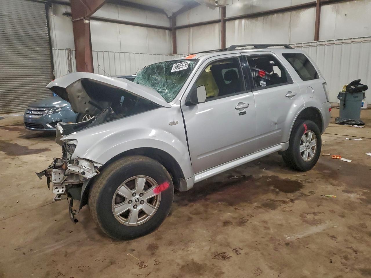 2009 Mercury Mariner, VIN 4M2CU91769KJ15151 — Rollover