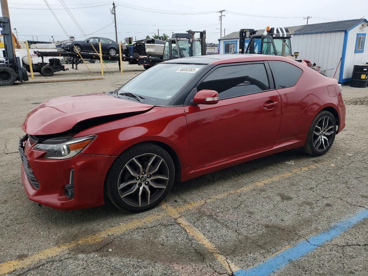 2014 Scion tC, VIN JTKJF5C75E3077731 — Front end