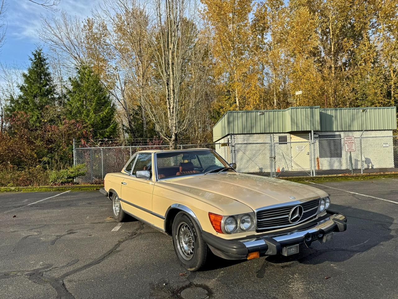 1981 Mercedes-Benz 380 SL, VIN WDBBA45A0BB005820 — Minor dents and scratches