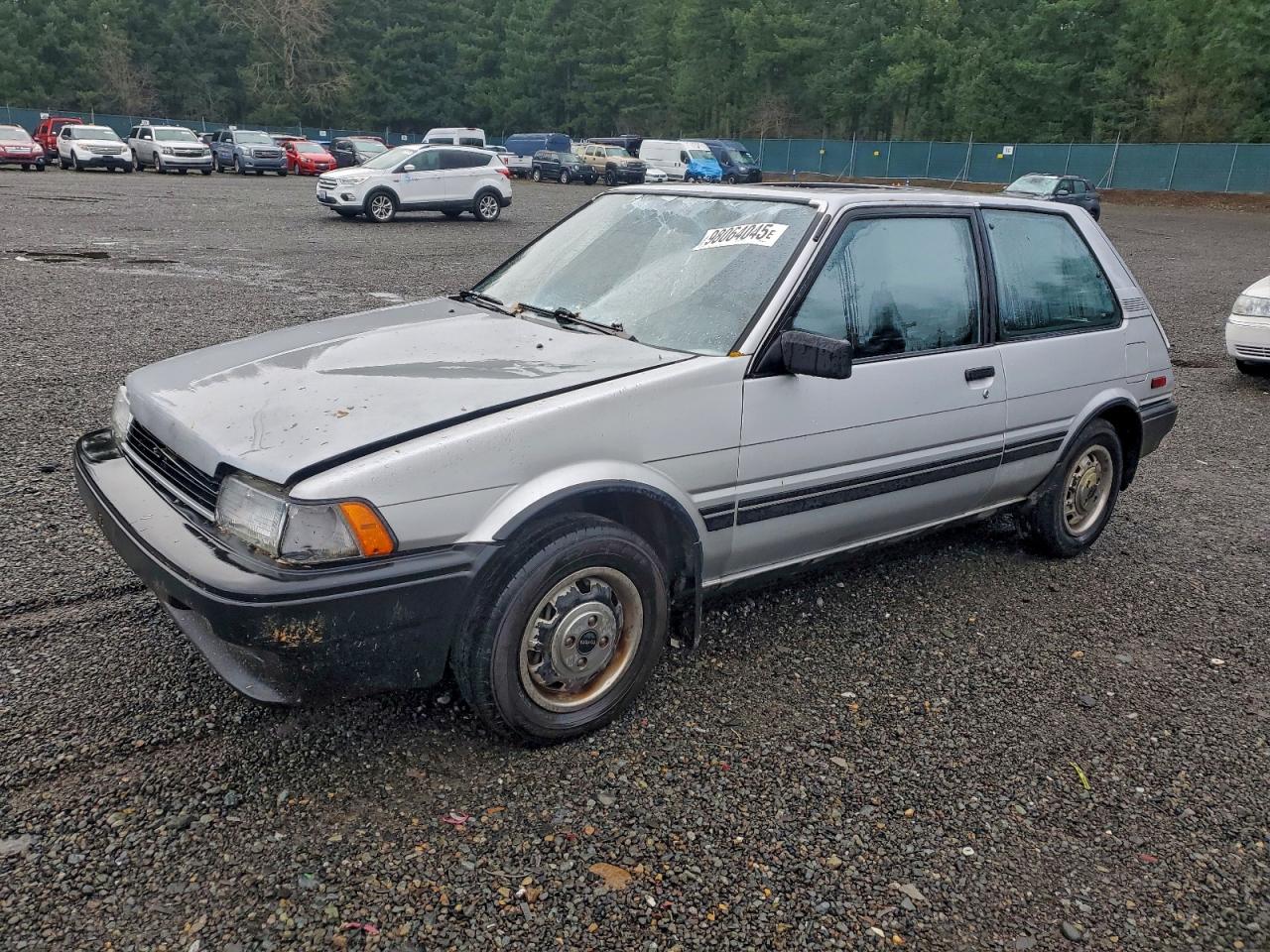 1987 Toyota Corolla, VIN 1NXAE87G1HZ405713 — Roof