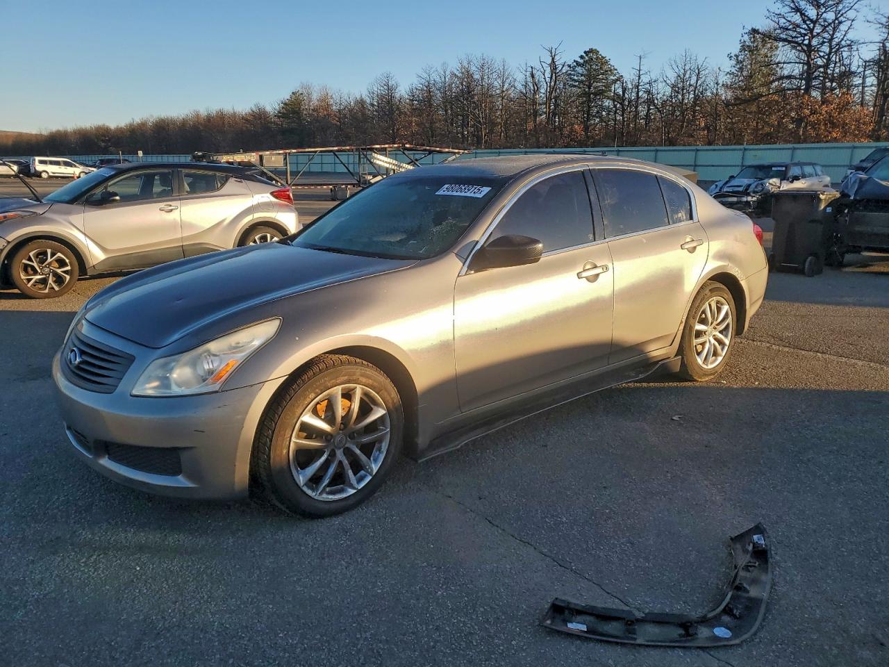 2009 Infiniti G37 x, VIN JNKCV61F89M051397 — Front end