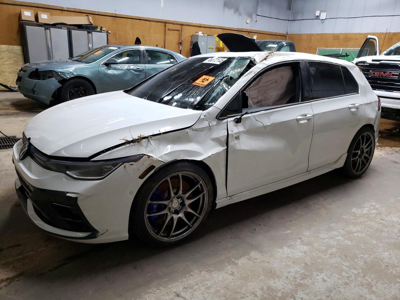 2025 Volkswagen Golf R, VIN WVWEB7CD1SW216768 — Auction photo