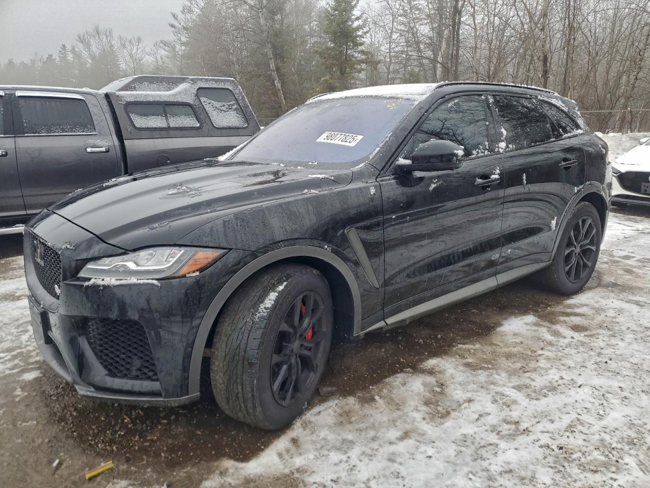2020 Jaguar F-Pace SVR, VIN SADCZ2EE6LA634984 — Вандализм