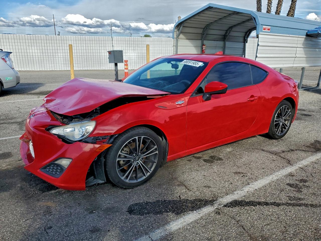 2016 Scion FR-S, VIN JF1ZNAA14G9703943 — Front end