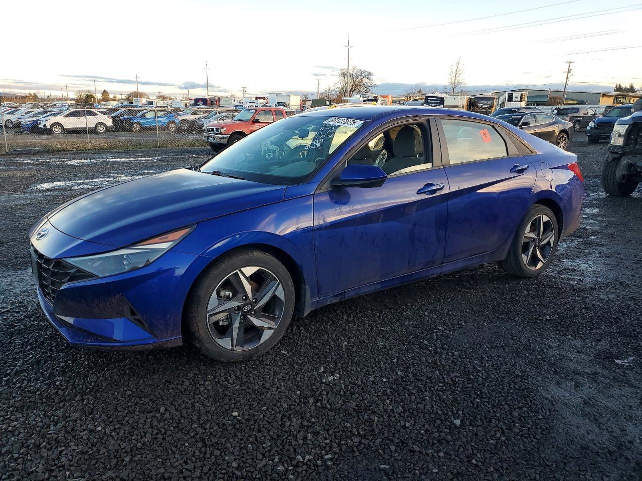 2023 Hyundai Elantra SEL, VIN 5NPLS4AGXPH088708 — Biohazard / chemical