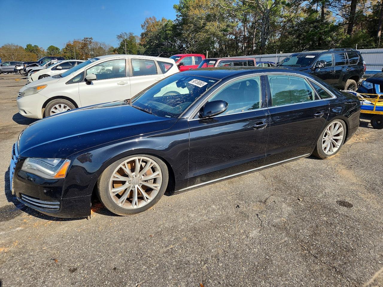 2012 Audi A8, VIN WAURVAFD9CN031003 — Partial repair